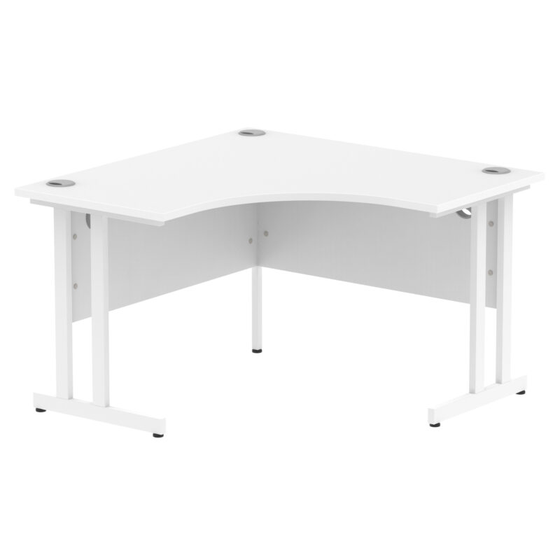 impulse 1200mm cantilever leg corner desk
