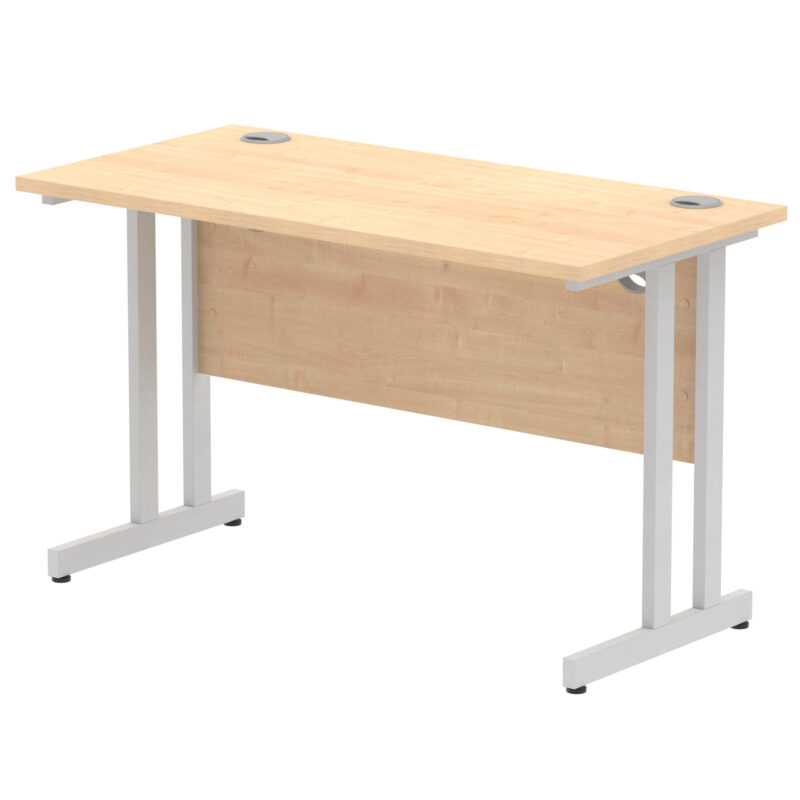 impulse 1200mm slimline desk cantilever leg