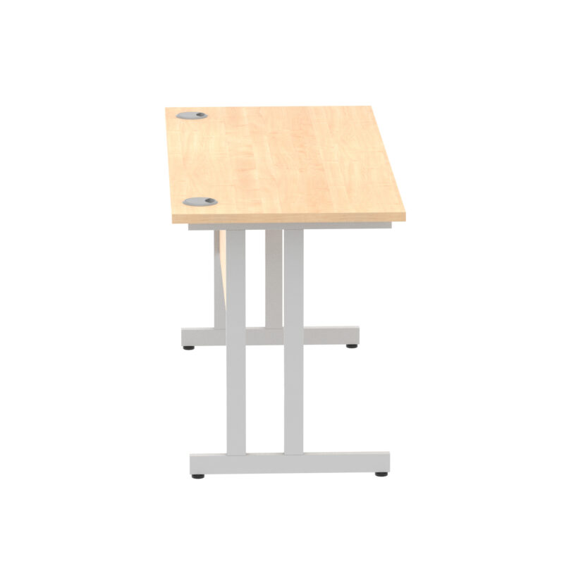 impulse 1400mm slimline desk cantilever leg