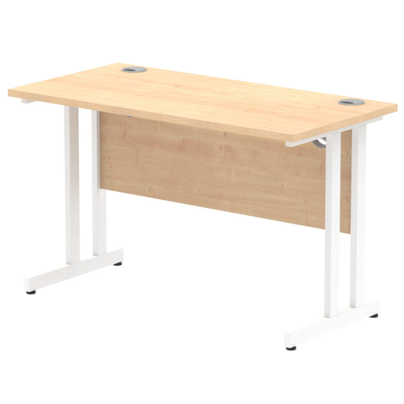 impulse 1200mm slimline desk cantilever leg