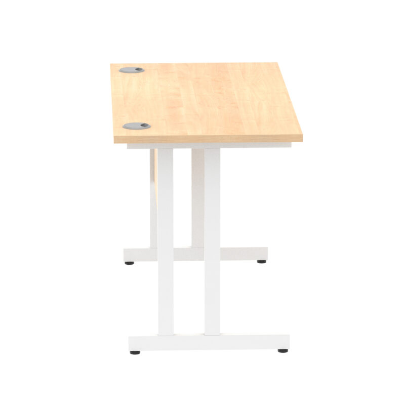 impulse 1200mm slimline desk cantilever leg