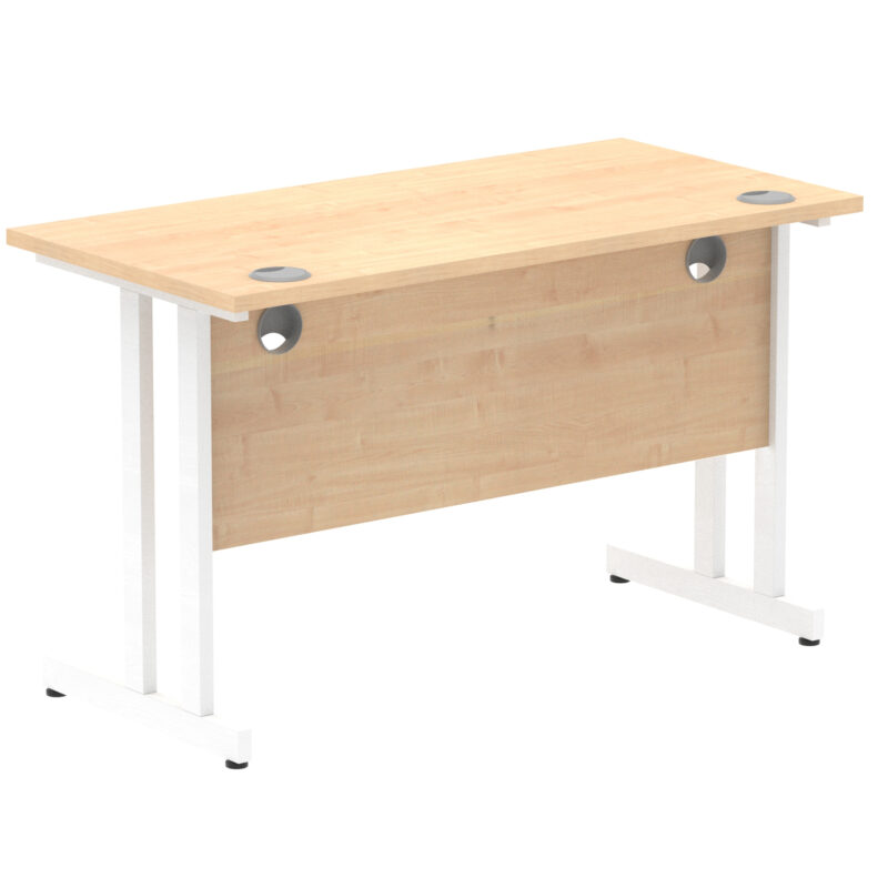 impulse 1200mm slimline desk cantilever leg