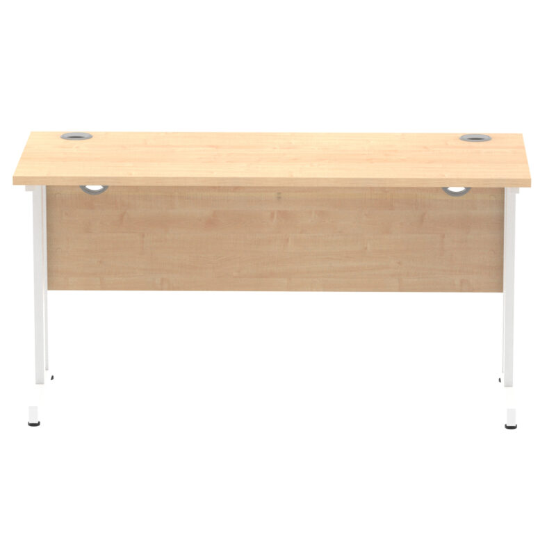 impulse 1400mm slimline desk cantilever leg