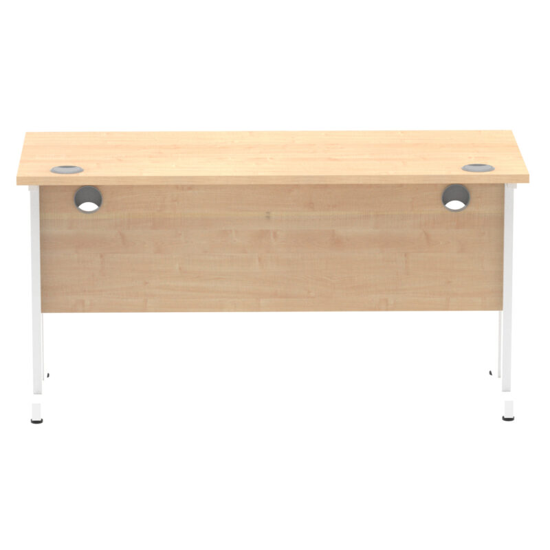 impulse 1400mm slimline desk cantilever leg
