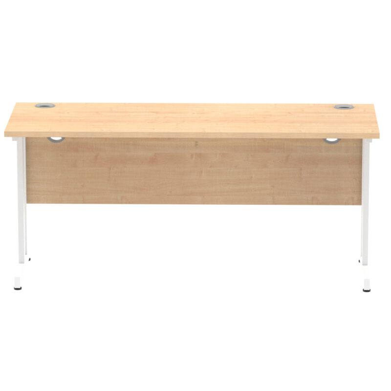 impulse 1600mm slimline desk cantilever leg