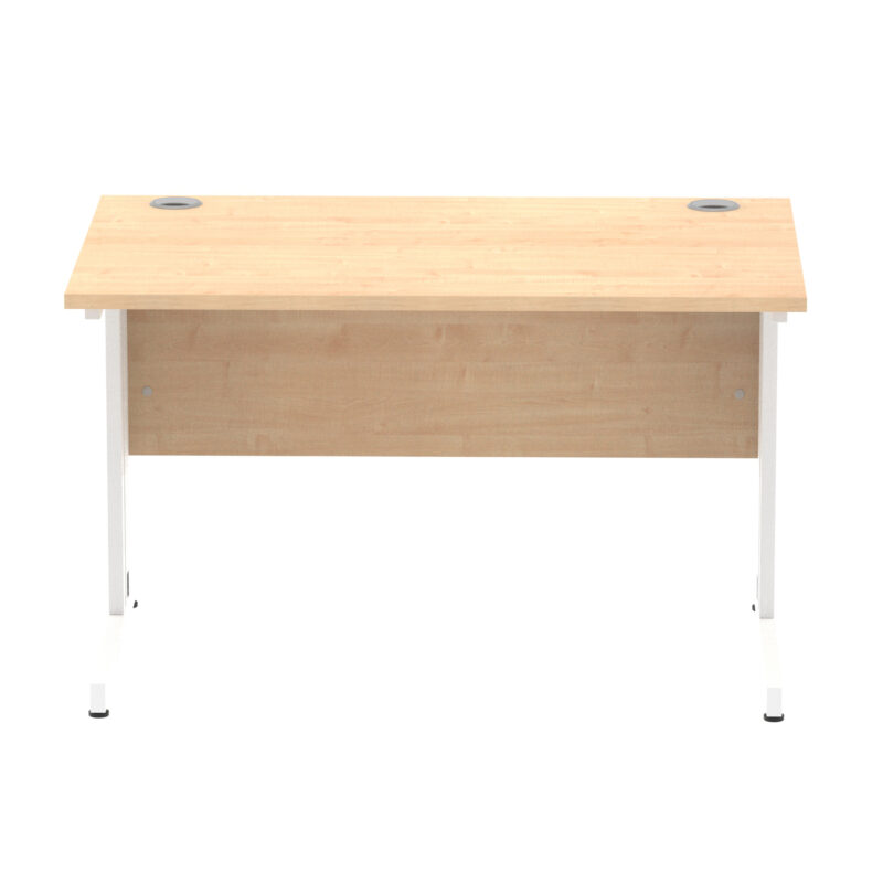 impulse 1200mm straight desk cable managed leg