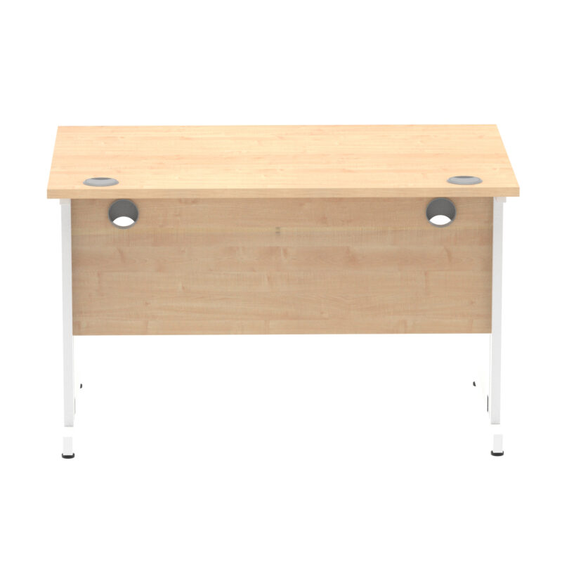 impulse 1200mm straight desk cable managed leg