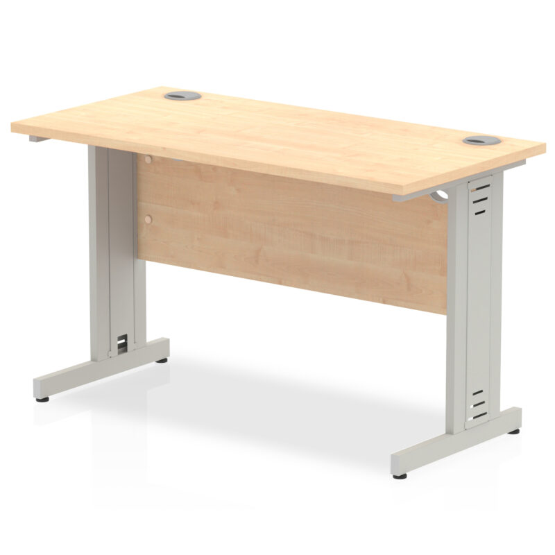 impulse 1200mm slimline desk cable managed leg