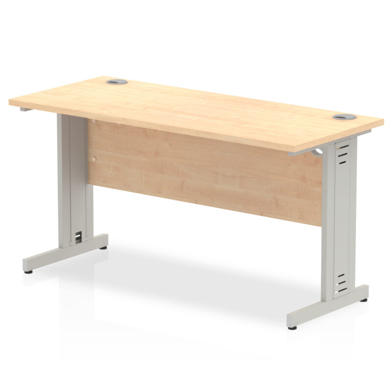 impulse 1400mm slimline desk cable managed leg