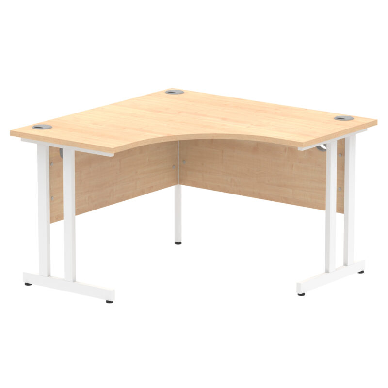 impulse 1200mm cantilever leg corner desk