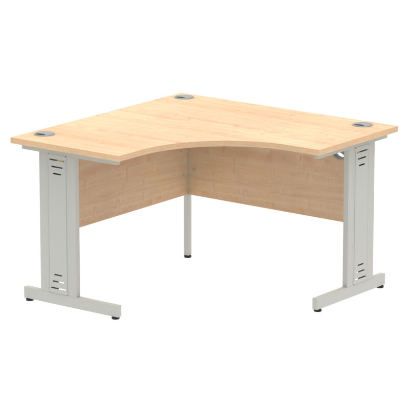impulse 1200mm cable managed leg corner desk