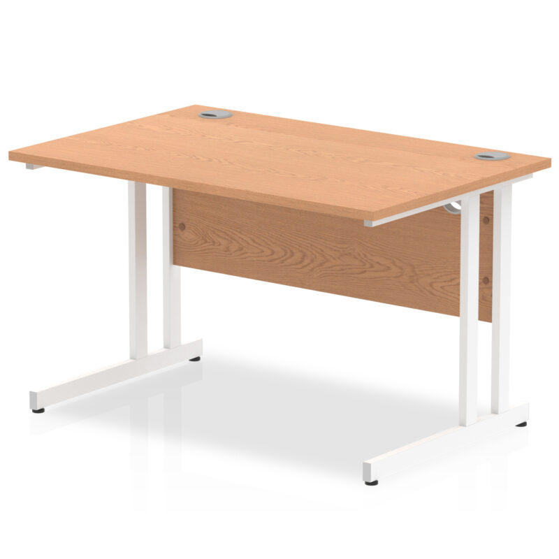 impulse 1200mm straight desk cantilever leg