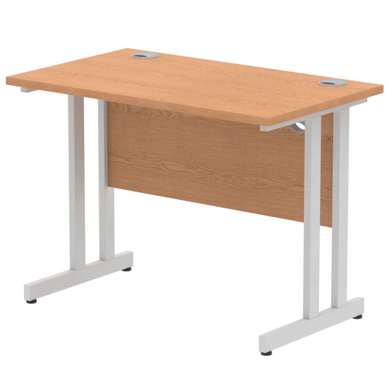 impulse 1000mm slimline desk cantilever leg