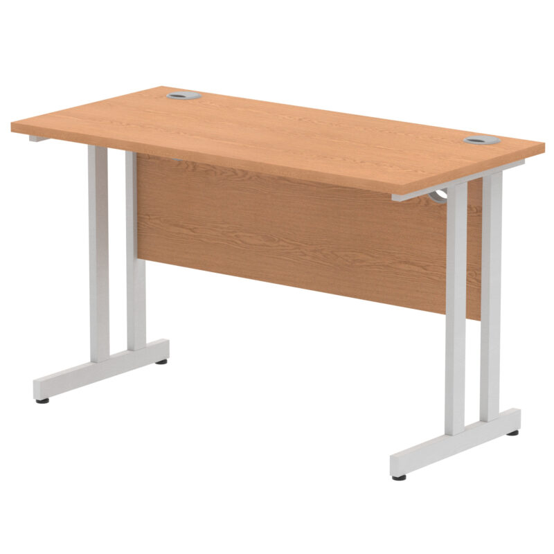 impulse 1200mm slimline desk cantilever leg