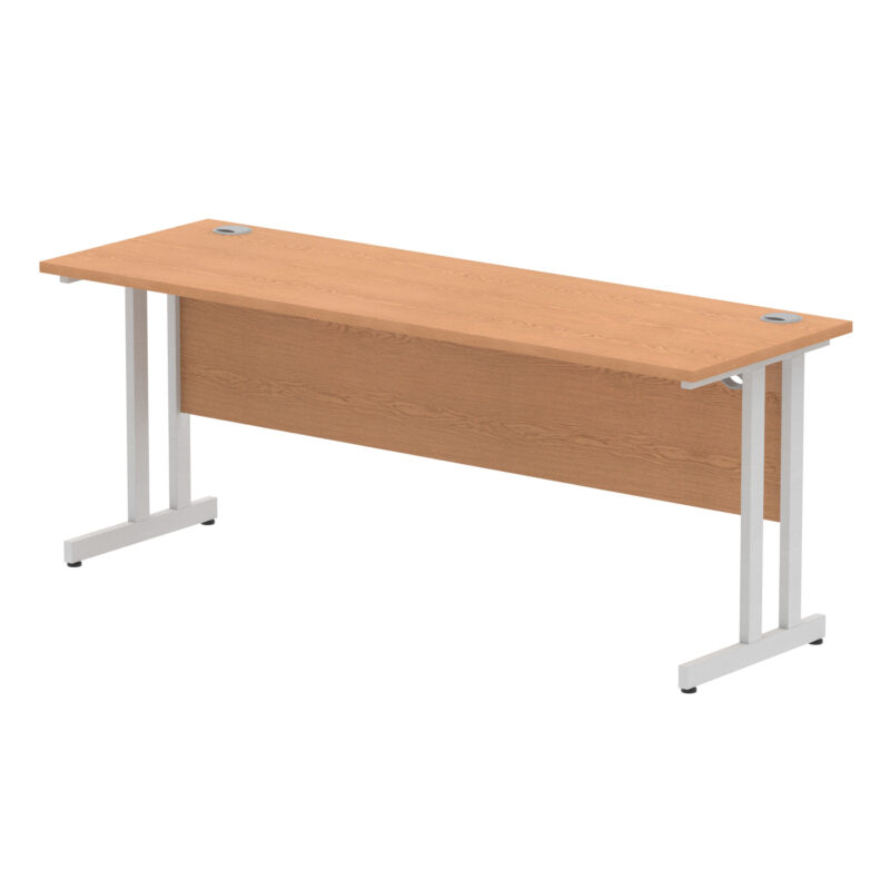 impulse 1800mm slimline desk cantilever leg