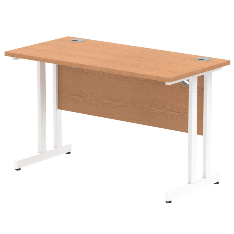 impulse 1200mm slimline desk cantilever leg