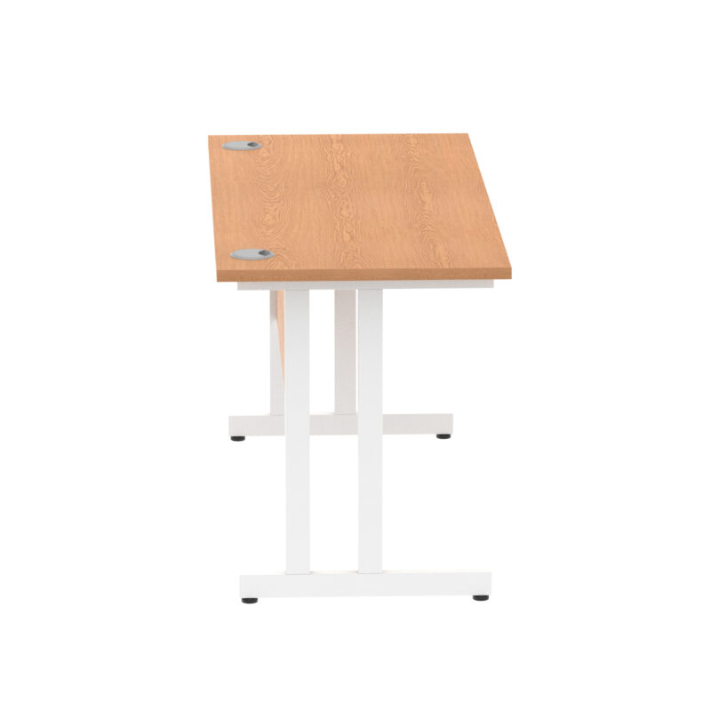 impulse 1400mm slimline desk cantilever leg