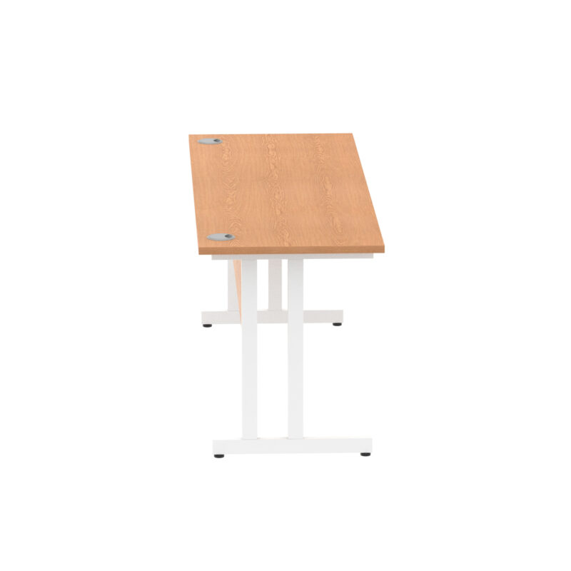 impulse 1800mm slimline desk cantilever leg