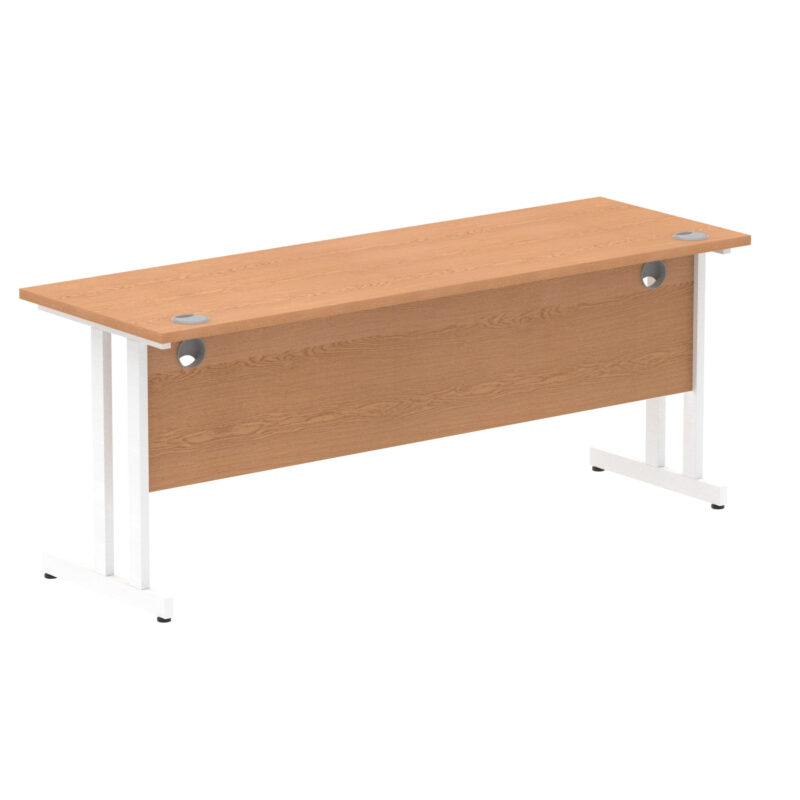 impulse 1800mm slimline desk cantilever leg