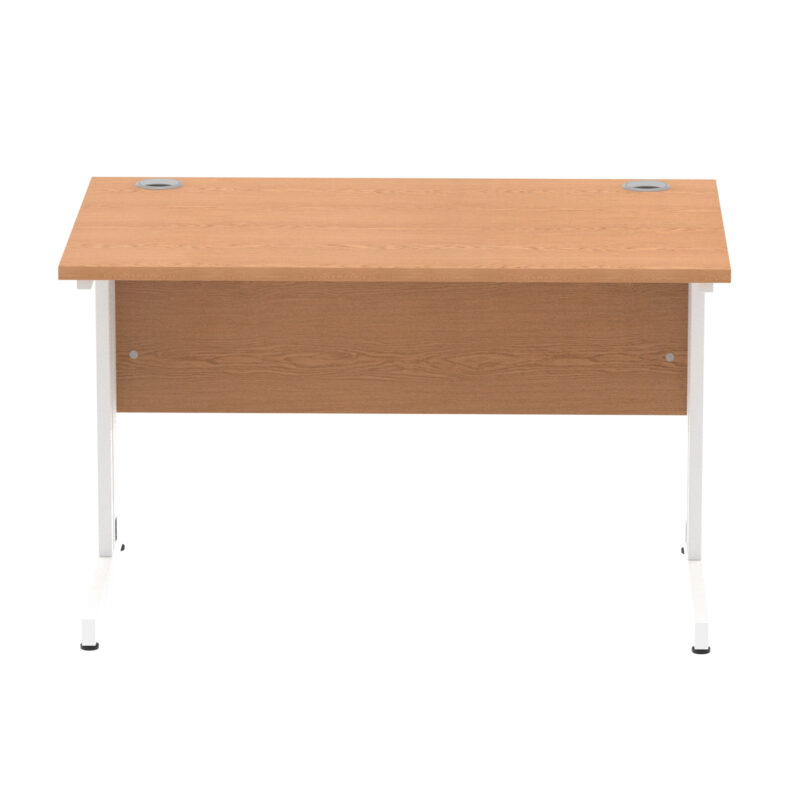 impulse 1200mm straight desk cable managed leg