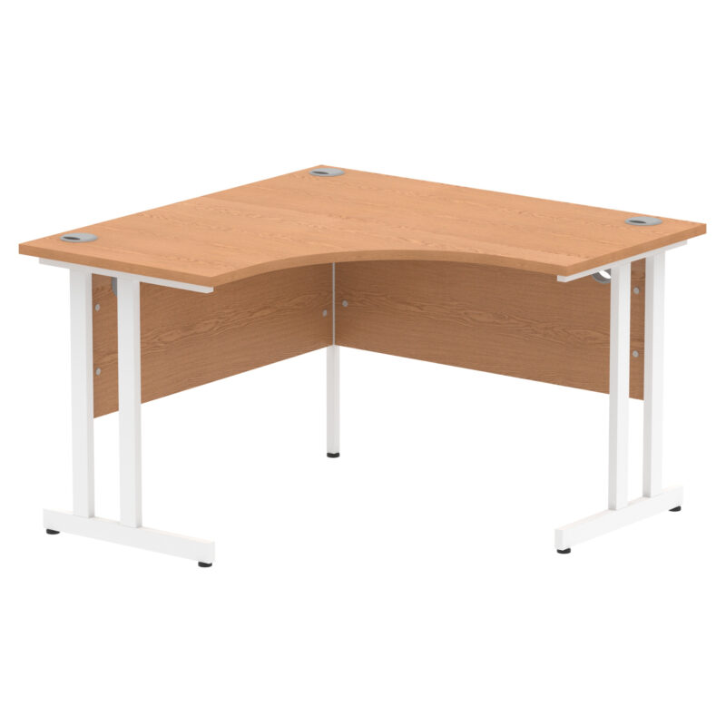 impulse 1200mm cantilever leg corner desk
