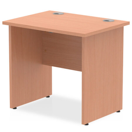 impulse 800mm slimline desk panel end leg
