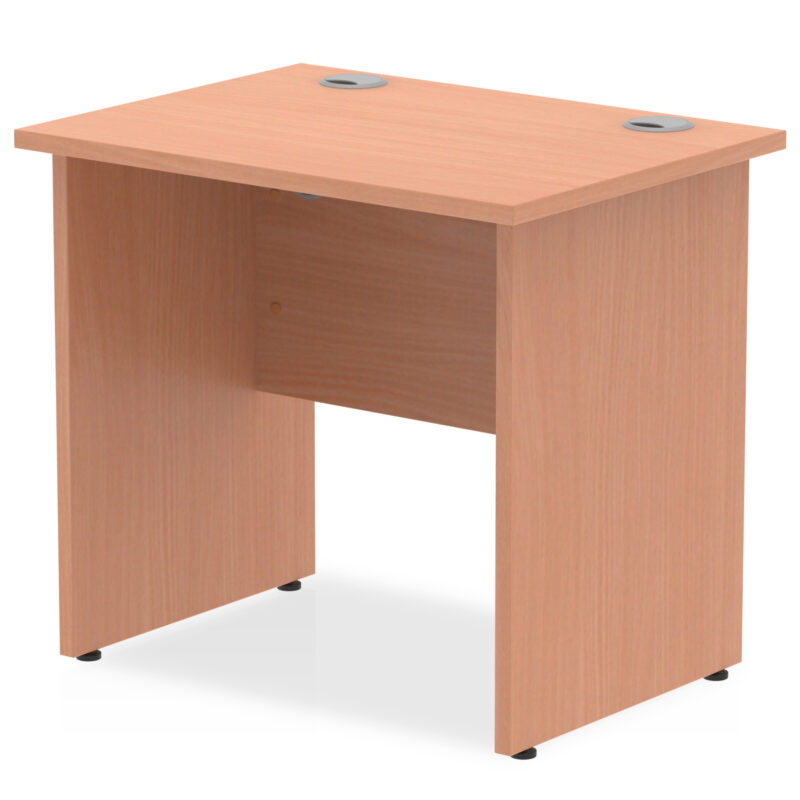 impulse 800mm slimline desk panel end leg
