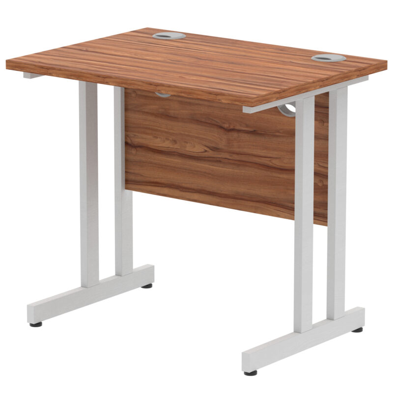 impulse 800mm slimline desk cantilever leg