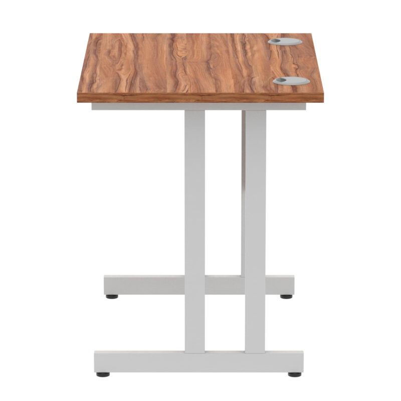 impulse 800mm slimline desk cantilever leg