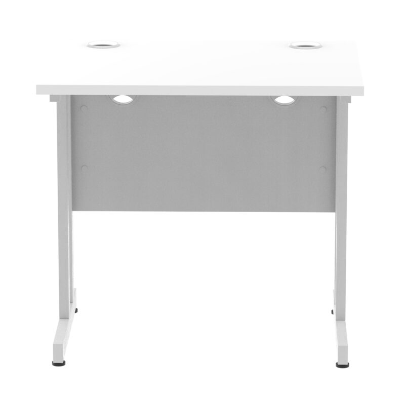 impulse 800mm slimline desk cantilever leg