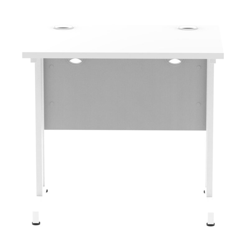 impulse 800mm slimline desk cantilever leg