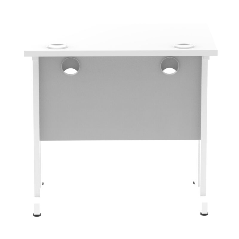 impulse 800mm slimline desk cantilever leg