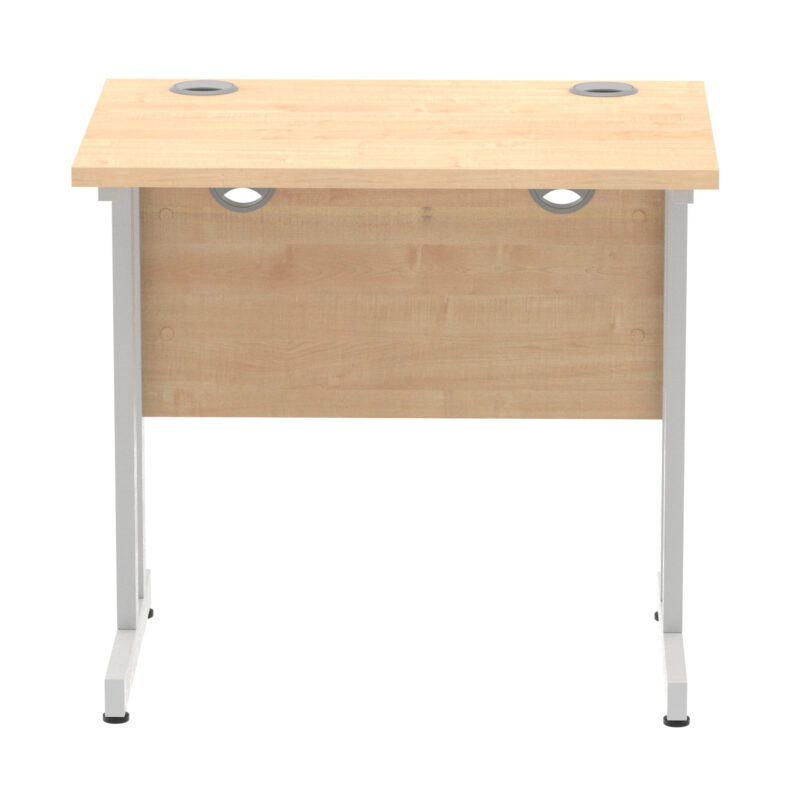 impulse 800mm slimline desk cantilever leg