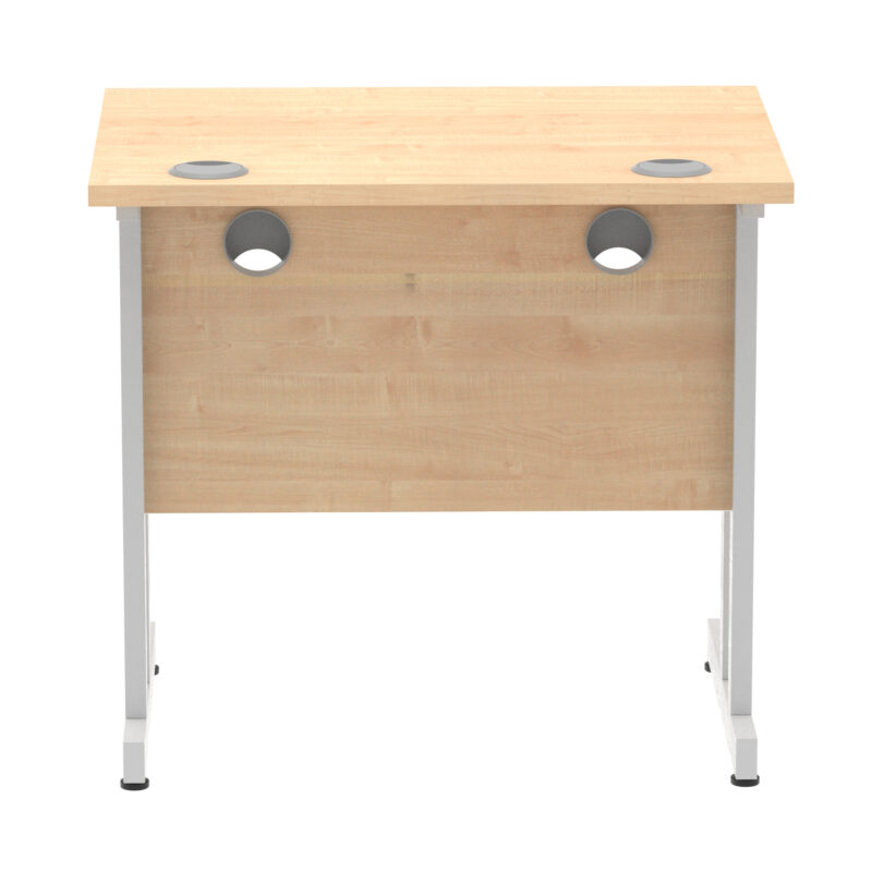 impulse 800mm slimline desk cantilever leg