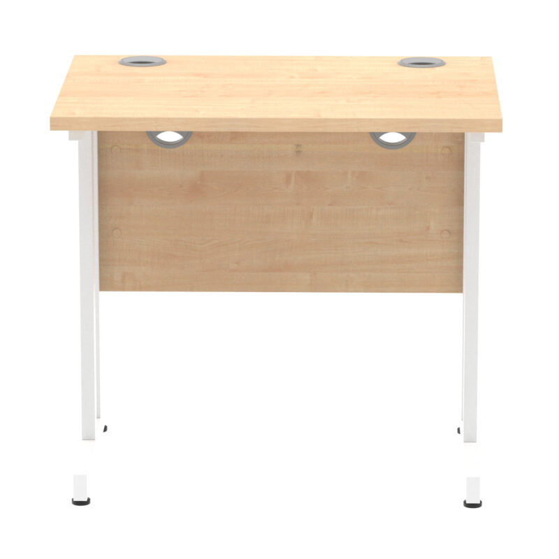 impulse 800mm slimline desk cantilever leg