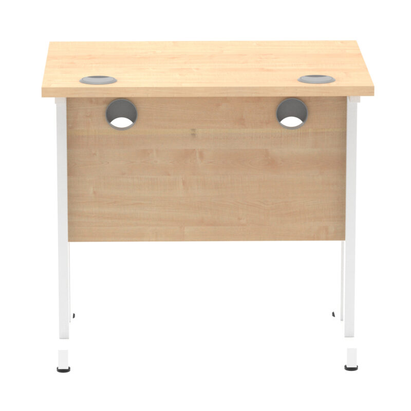impulse 800mm slimline desk cantilever leg