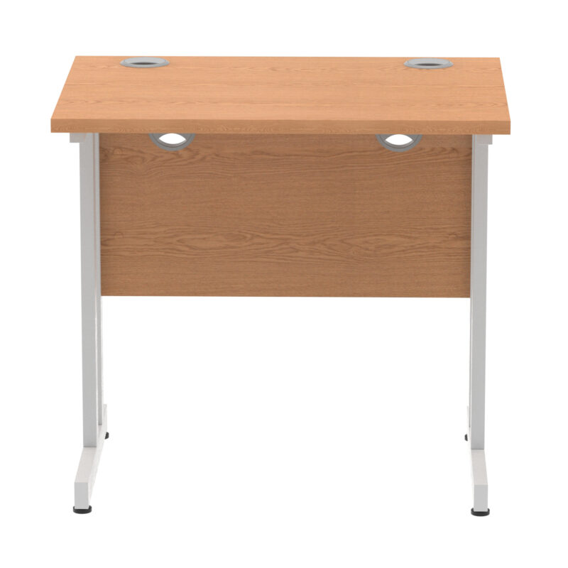 impulse 800mm slimline desk cantilever leg
