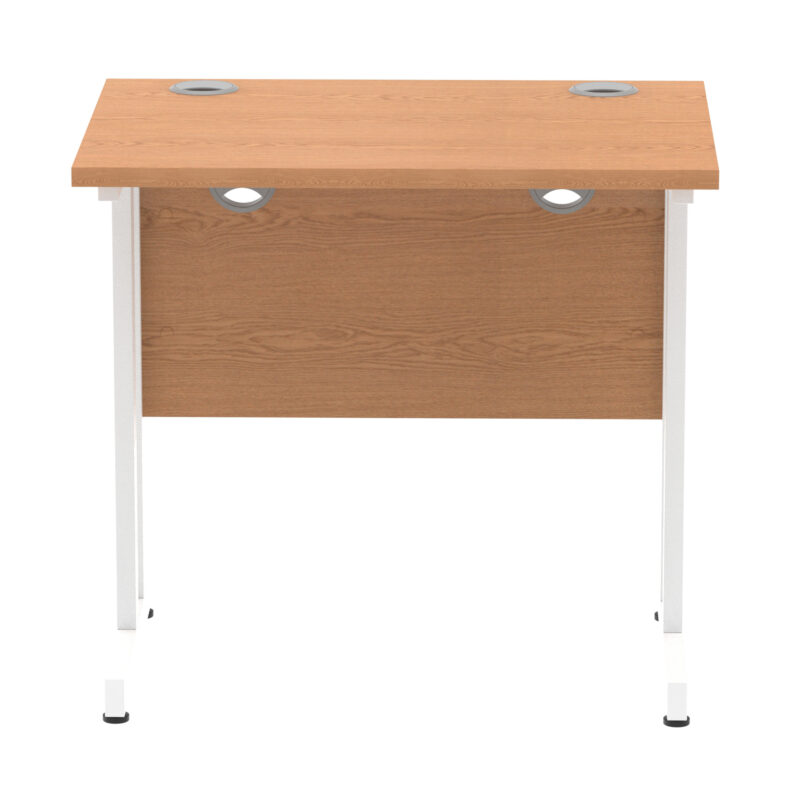 impulse 800mm slimline desk cantilever leg