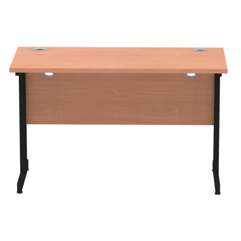 impulse 1200mm slimline desk cantilever leg