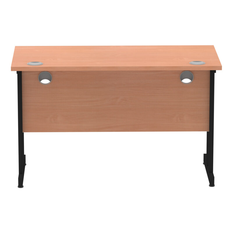 impulse 1200mm slimline desk cantilever leg