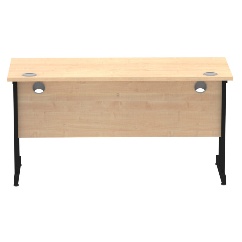 impulse 1400mm slimline desk cantilever leg