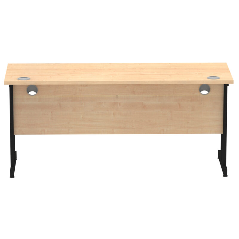 impulse 1600mm slimline desk cantilever leg
