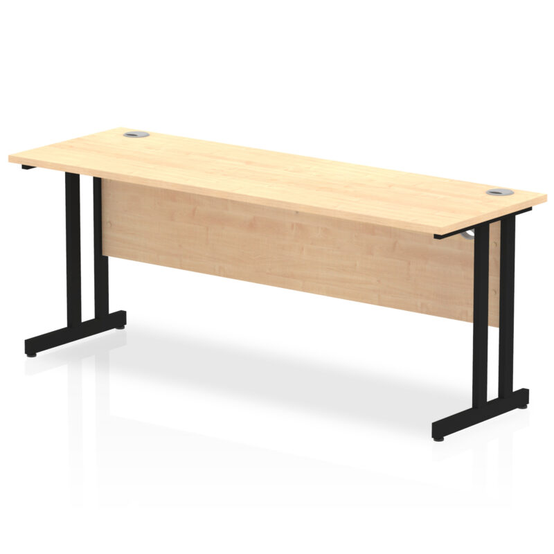 impulse 1800mm slimline desk cantilever leg