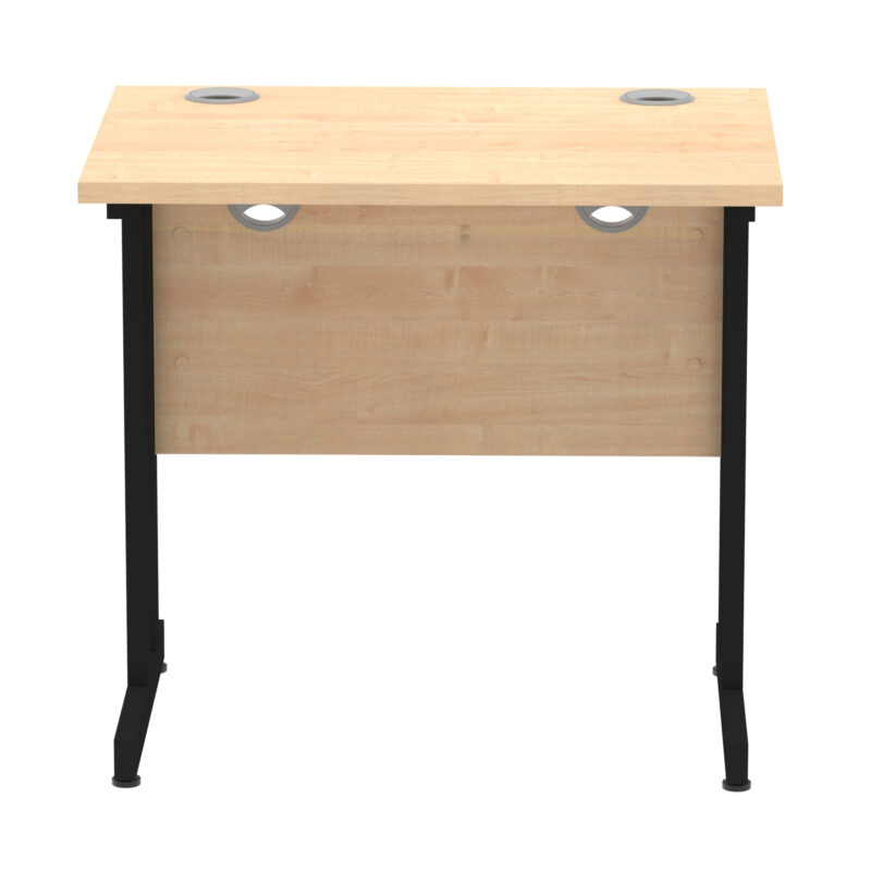 impulse 800mm slimline desk cantilever leg