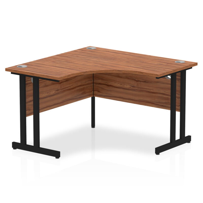impulse 1200mm cantilever leg corner desk