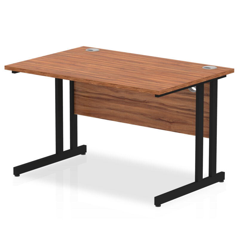 impulse 1200mm straight desk cantilever leg