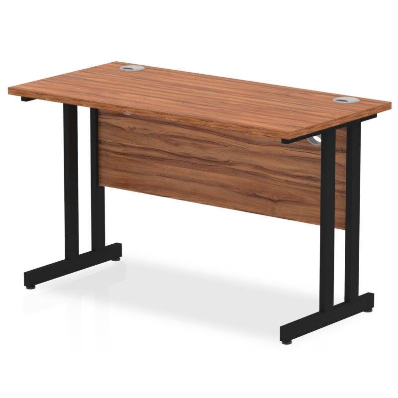 impulse 1200mm slimline desk cantilever leg