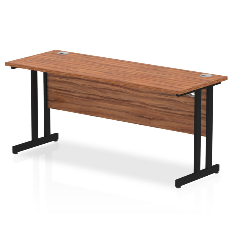 impulse 1600mm slimline desk cantilever leg
