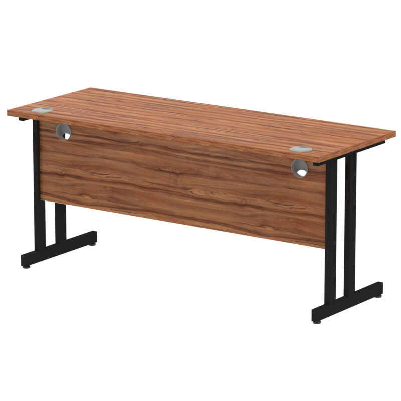 impulse 1600mm slimline desk cantilever leg