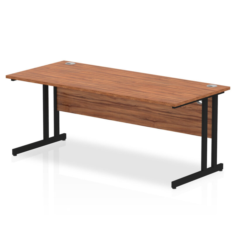 impulse 1800mm straight desk cantilever leg